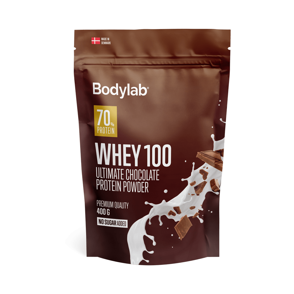 Bodylab Whey 100 Proteinpulver – Chokolade Delikatesse (400g)