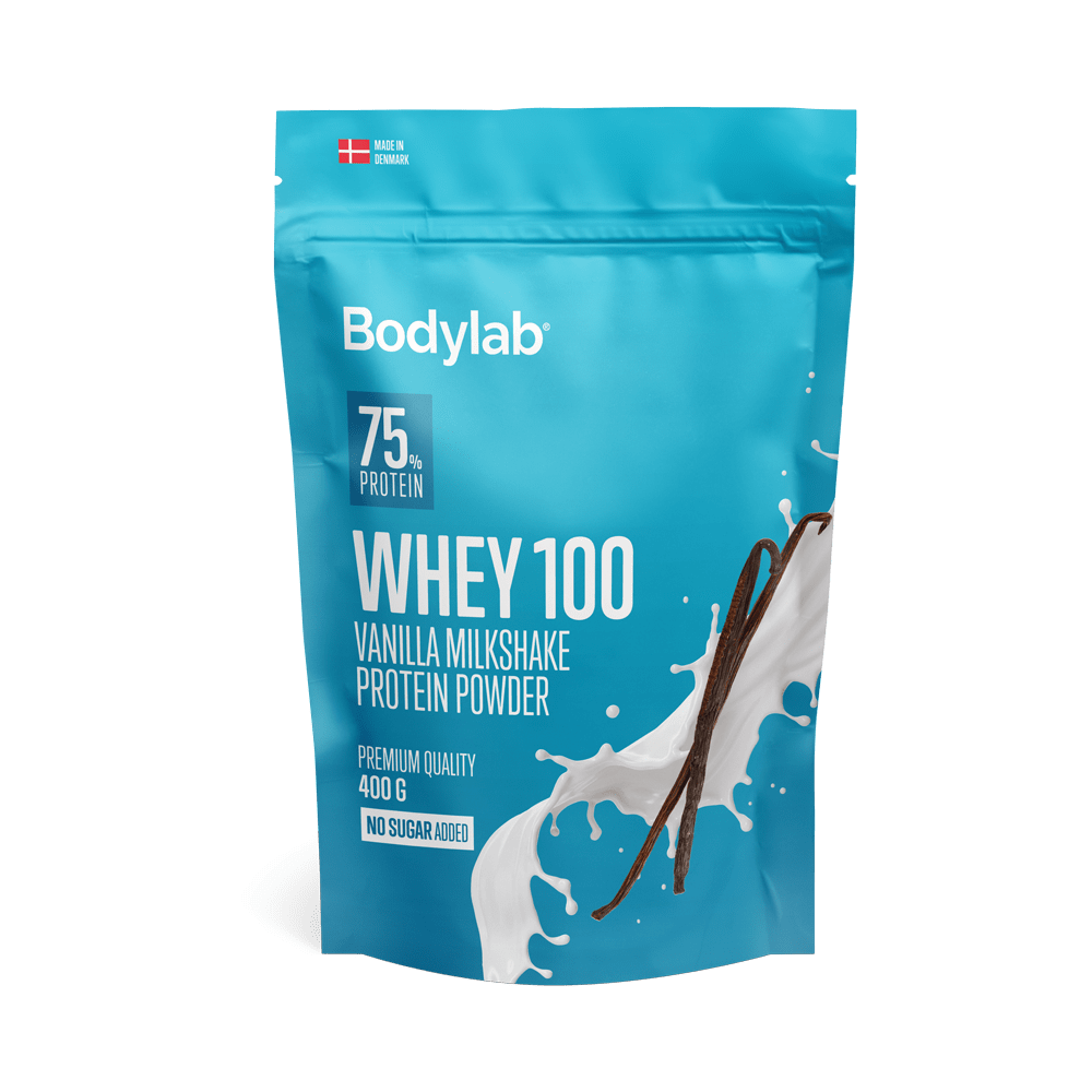 Bodylab Whey 100 Vaniljemilkshake Proteinpulver (400g)