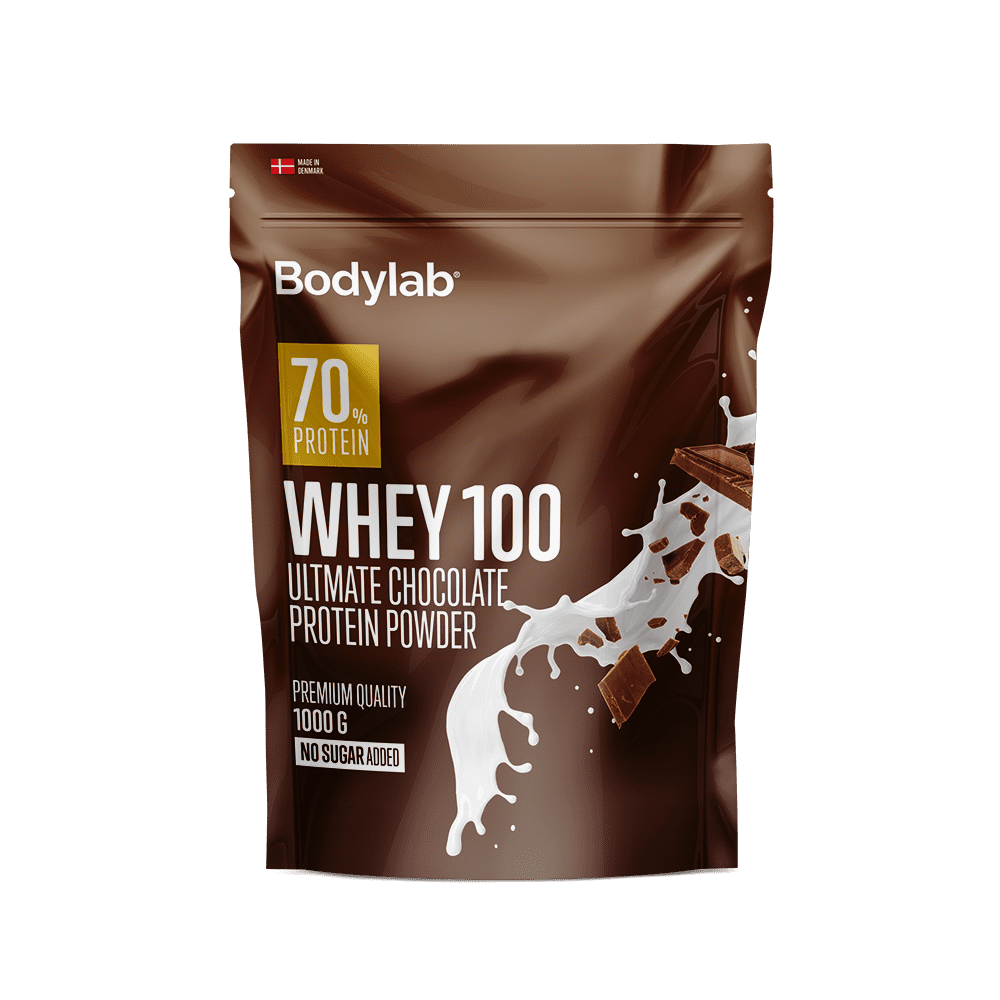 Bodylab Whey 100 Ultimate Chokolade - Kvalitets Proteinpulver!