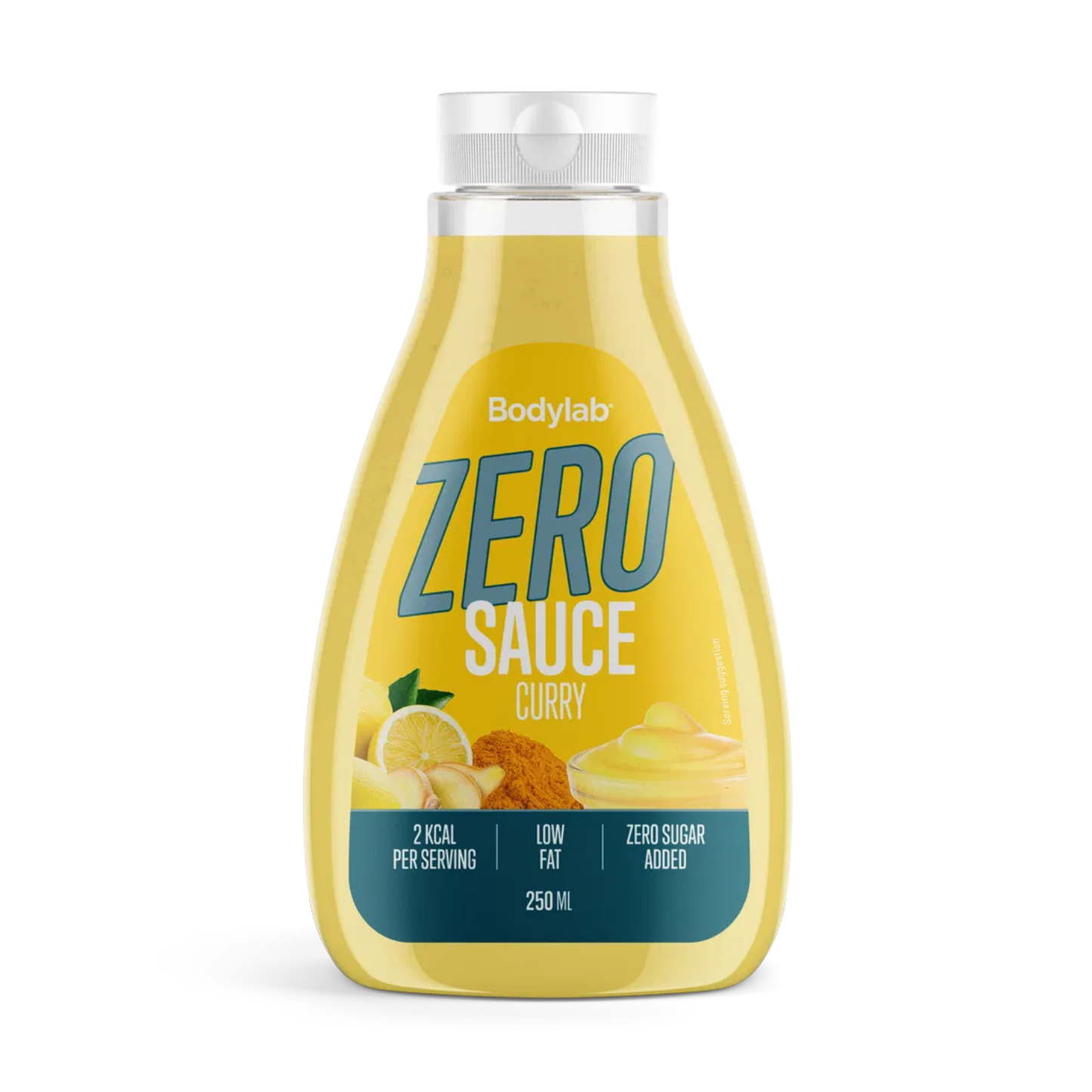 Bodylab Zero Sauce Curry (250ml) – Kaloriefri Krydderi Sauce