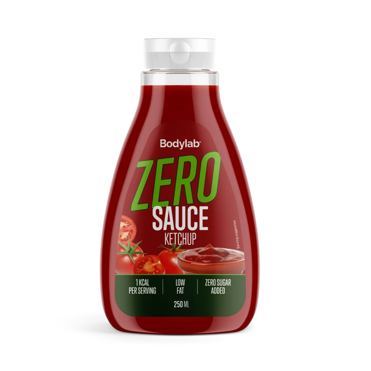 Bodylab Zero Sauce Ketchup (250ml) – Kaloriefri smagsoplevelse!
