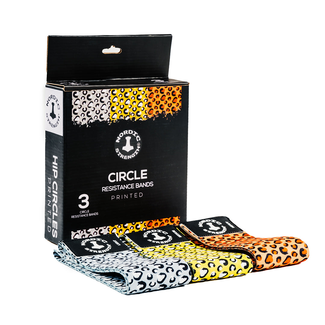 Booty Band 3-Pack - Leopard Print til Effektiv Træning
