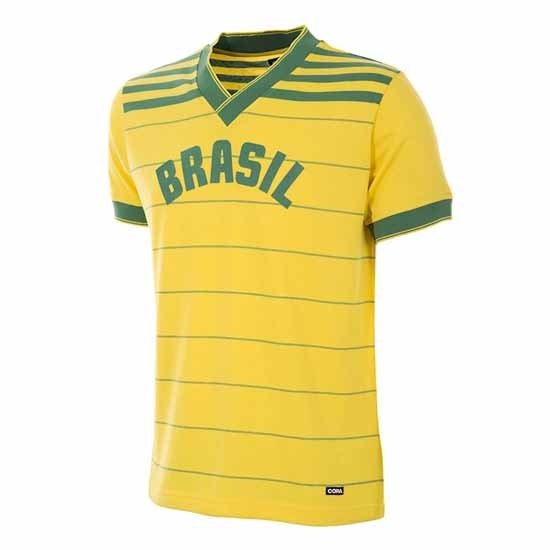 Brazil 1984 Retro Football Shirt  - (in stock)-S