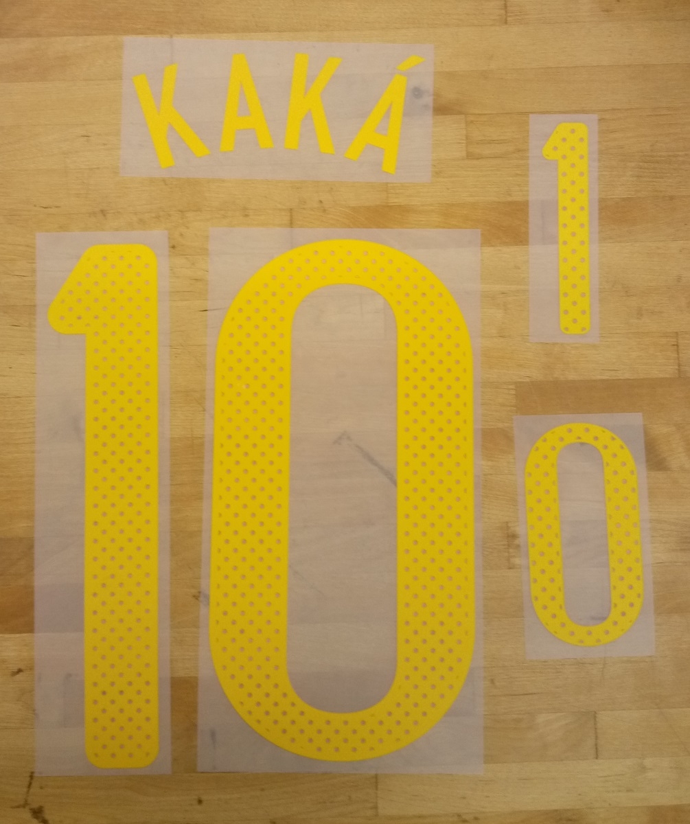 Officiel Brasilien Udebanesæt 2010 - KAKA 10 Tryk