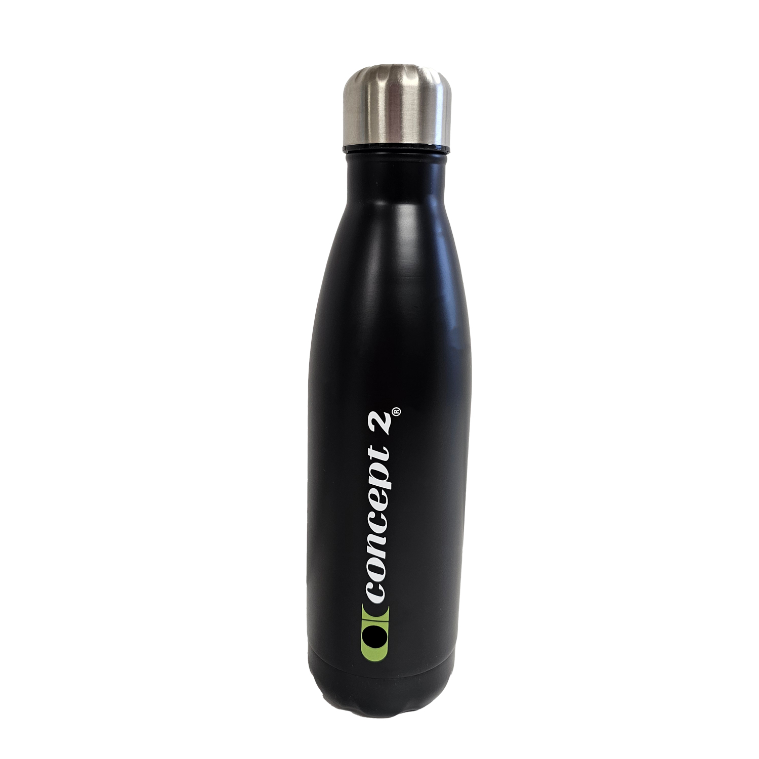 Concept2 500ml Drikkedunk i Rustfrit Stål – Sort Elegance