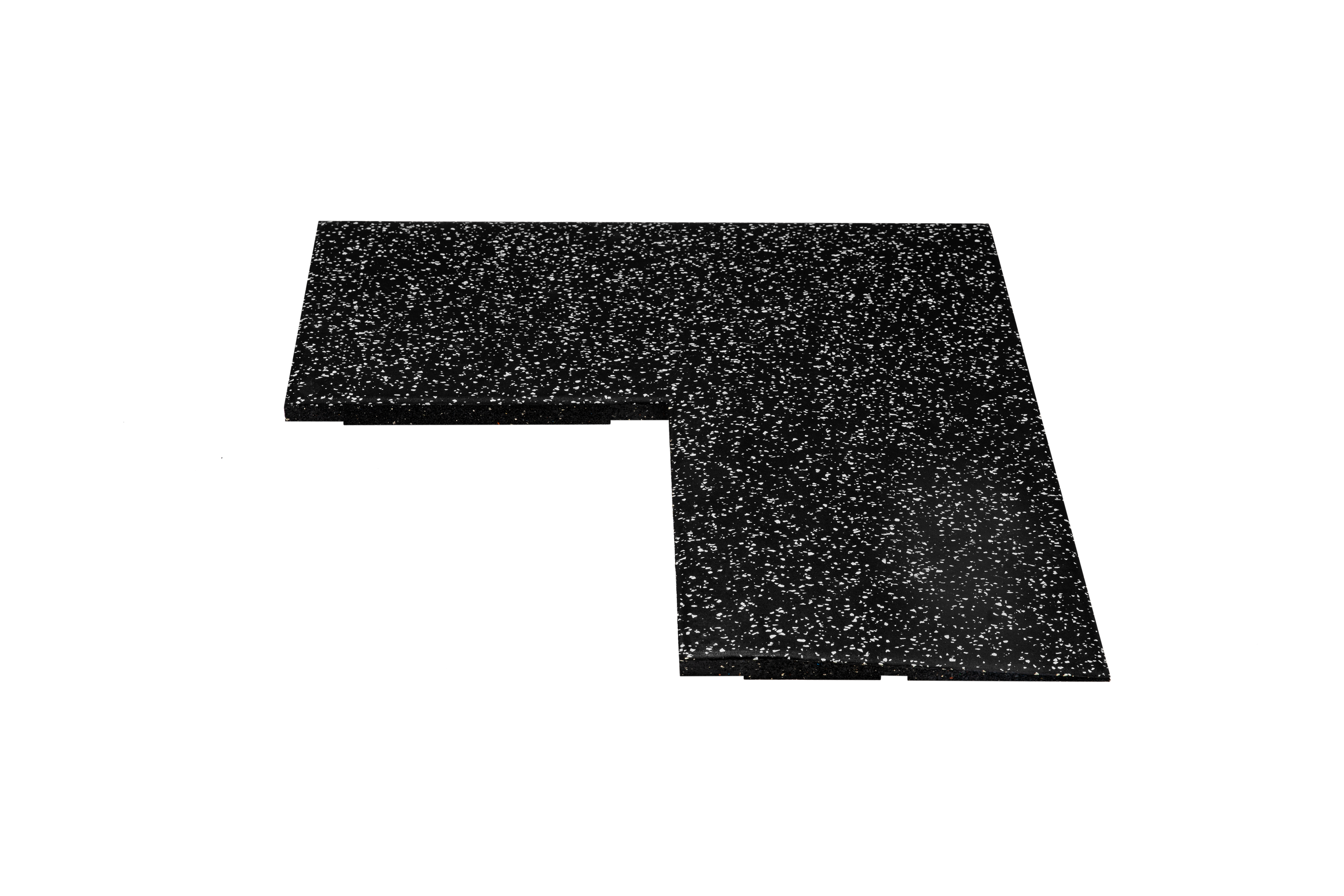 Connect tile -  20mm hjørne -  med nister - Sort
