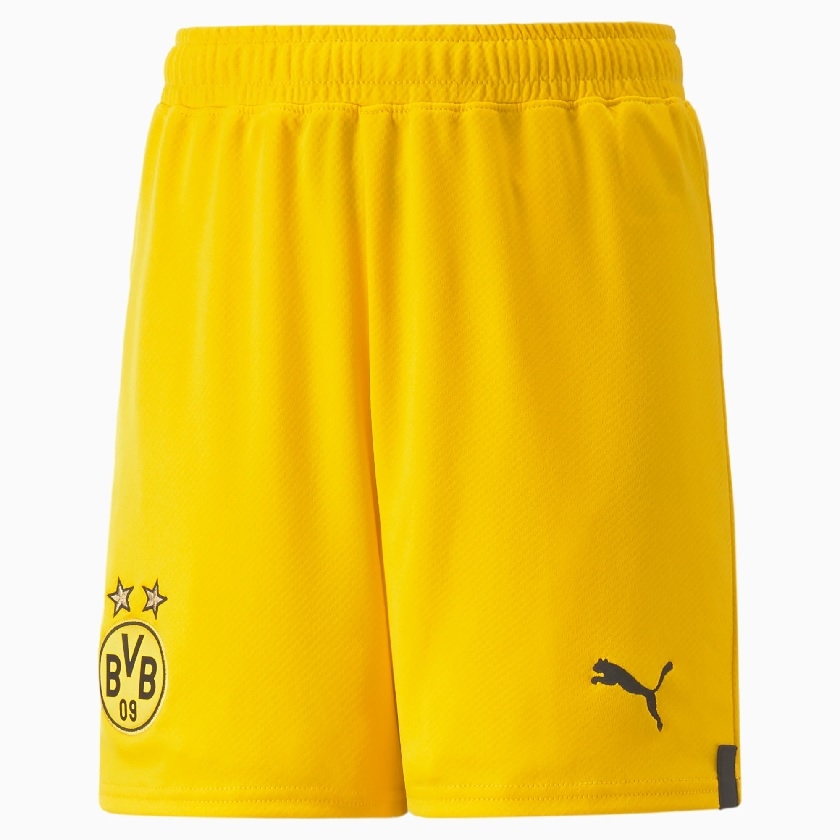 Dortmund Hjemme Shorts 2022/23 – Ungdomsmodel på tilbud
