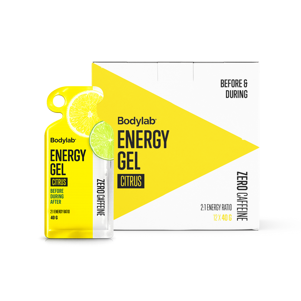 Energy Gel (12 x 40 g) - Citrus (zero caffeine)
