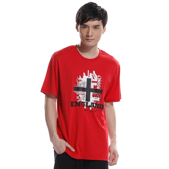 England T-shirt Rooney - rød til sportelskere