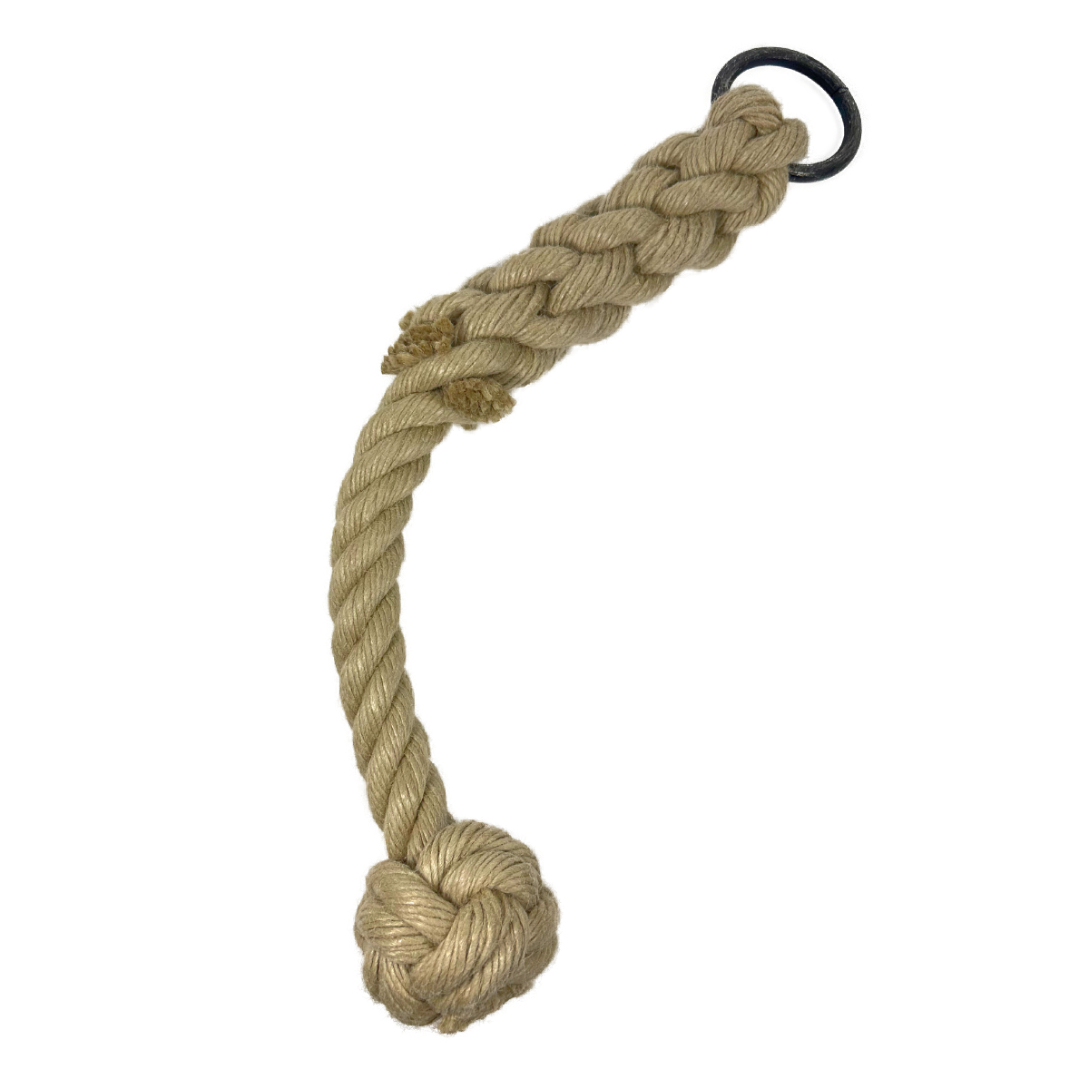 Enkelt Træktov - 40 cm. Naturtov - Hampex