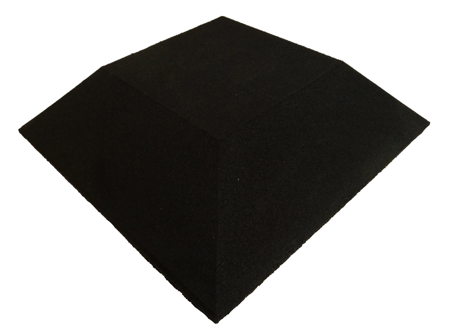 ErgoPlay Gummifliser Hjørne – Sikker Faldunderlag 500x500 mm