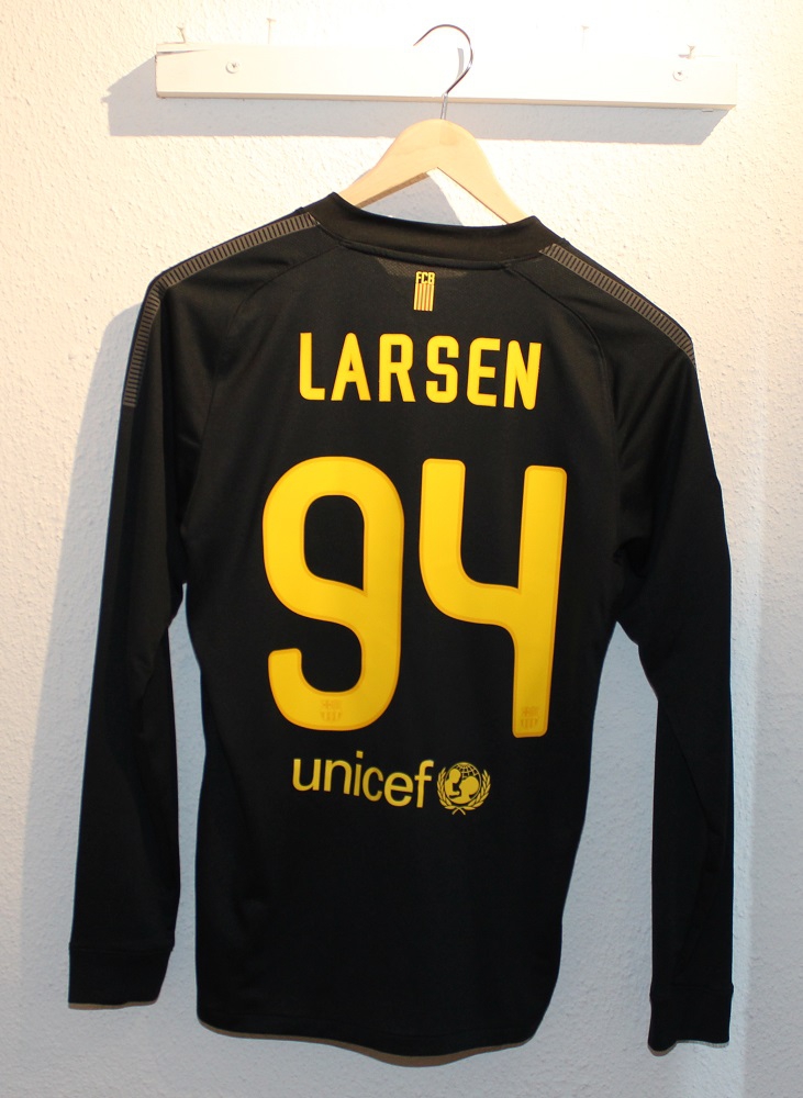FC Barcelona Ude Trøje L/S 2011/12 - Larsen 95 på tilbud