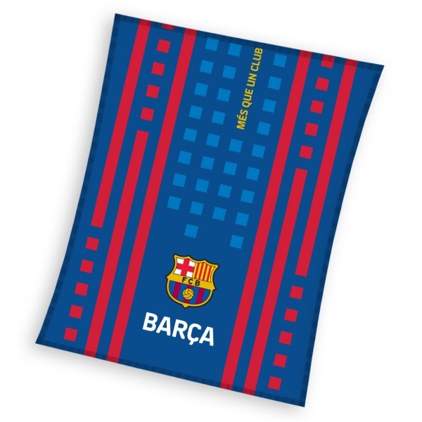 FC Barcelona tæppe – 110x140 cm – Fantastisk tilbud!