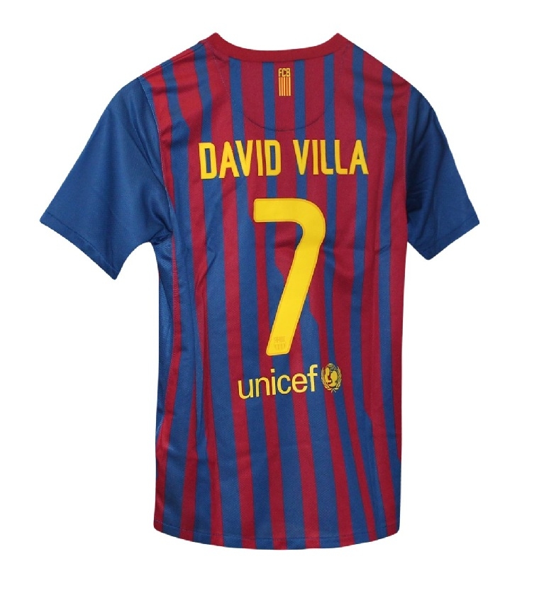 FC Barcelona home jersey 2011/12 - youth - David Villa 7-YM | 140-152 old