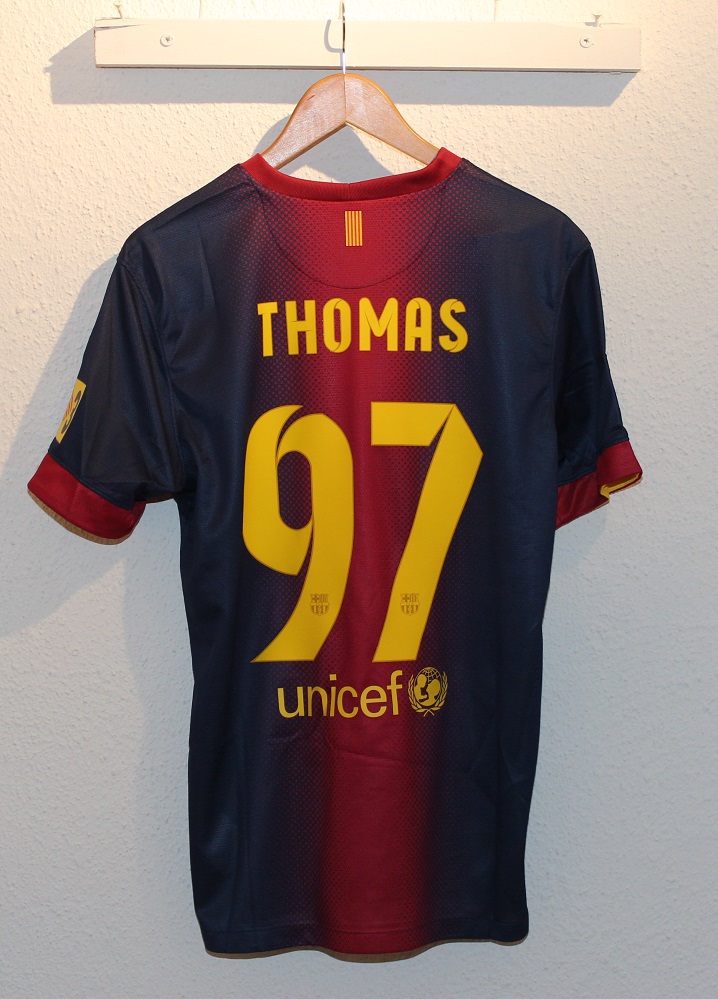 FC Barcelona hjemme trøje 2012/13 - Thomas 97 på tilbud