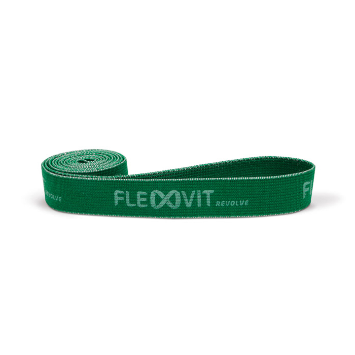 FLEXVIT REVOLVE træningselastik – Grøn til effektiv træning