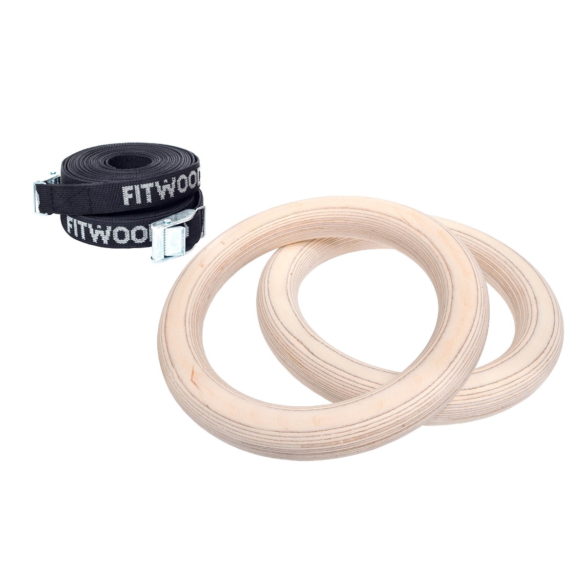 FitWood ULPU MINI Gymnastikringe – Bæredygtig træning til børn