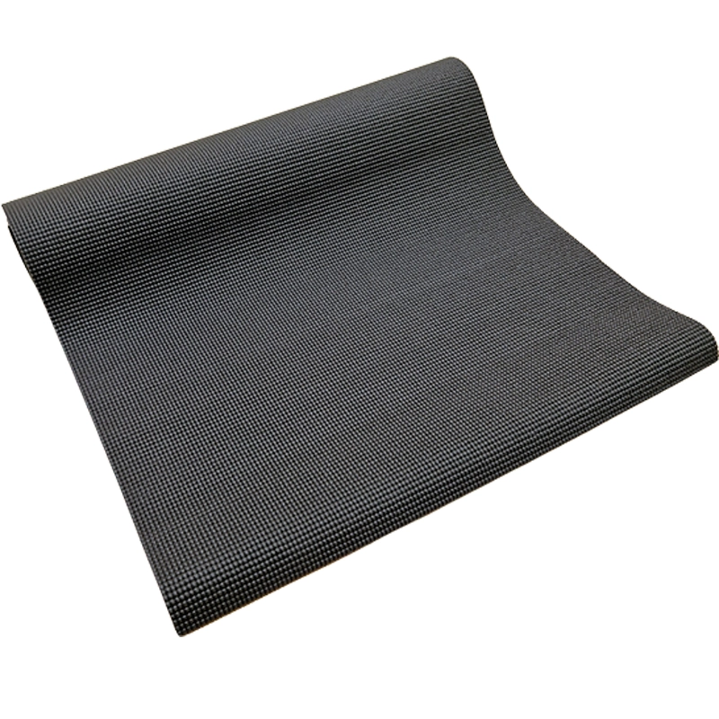 Fitnessgruppen - Yogamåtte  6mm - Sort