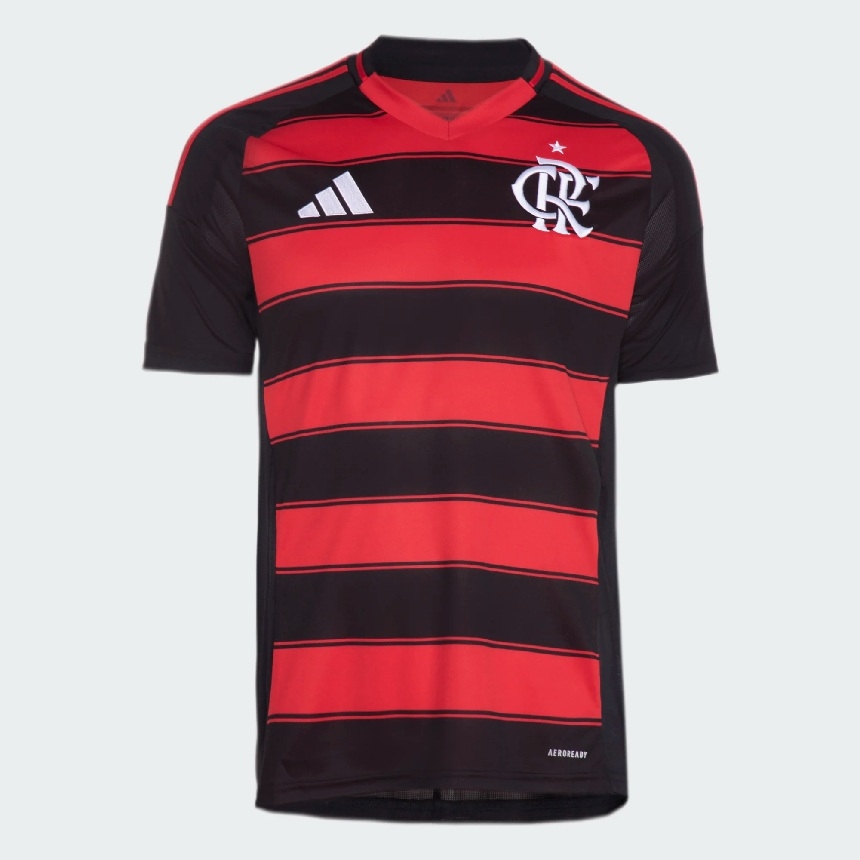 Flamengo Hjemme Trøje 2025 - Officiel Adidas Fodboldtrøje