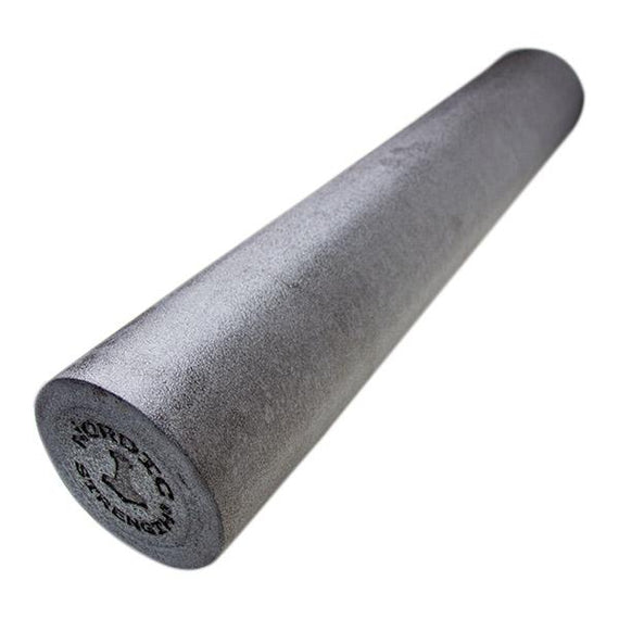 Effektiv sort glat foam roller - 90 cm til muskelafslapning