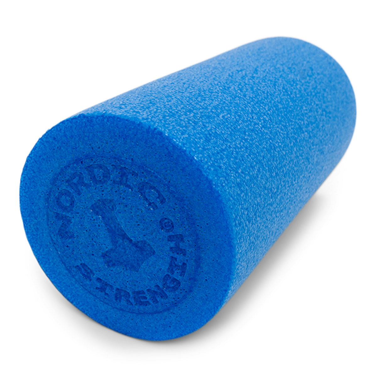 Blå foam roller 30 cm – Effektiv til restitution og velvære