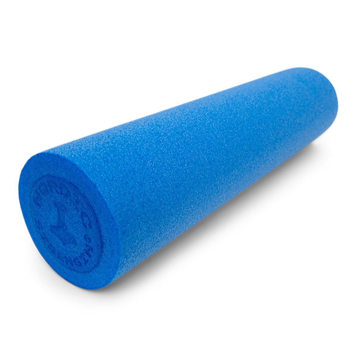 Glat blå foam roller 60 cm – Optimer din træning!