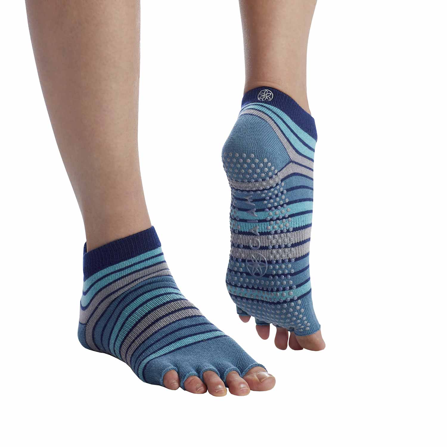 Gaiam Tåløse Yoga Strømper – Optimal Greb til Træning