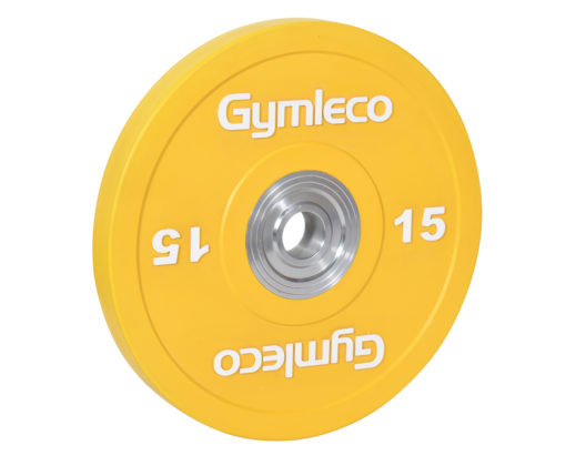 Gymleco 824C Bumper Vægtskiver 15 kg – Kvalitet til træning!
