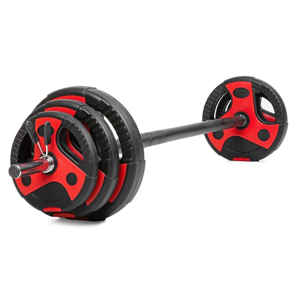 Gymstick Vinyl Grip Pumpe Sæt 20kg – Træningstilbud!