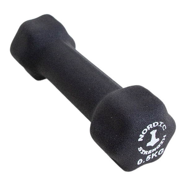 Håndvægt 0,5 kg - Black Edition Aerobic på tilbud!