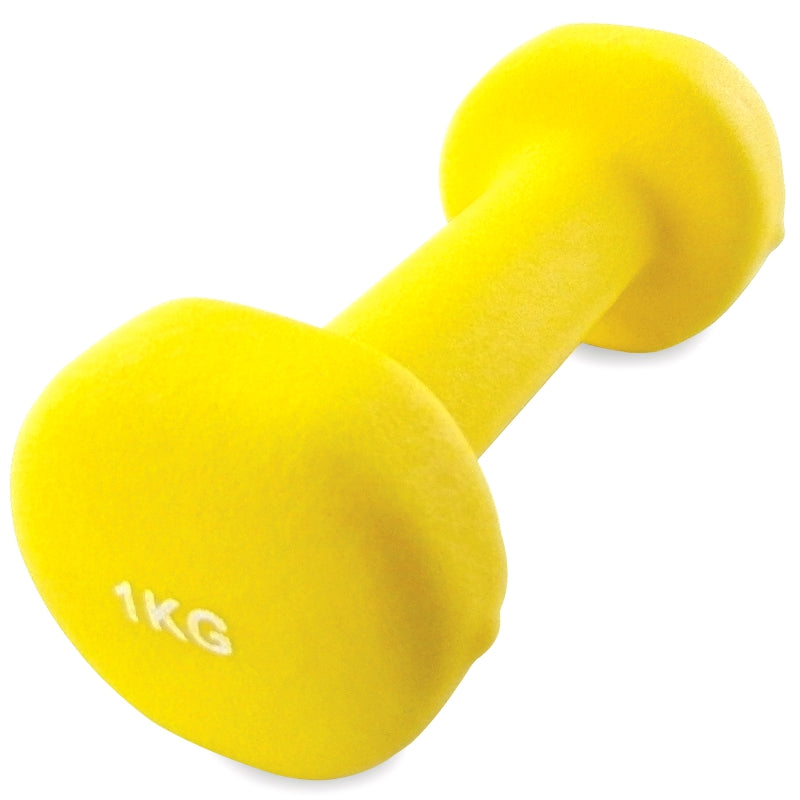 1 kg Aerobic Håndvægt i Gul - Perfekt til Træning!