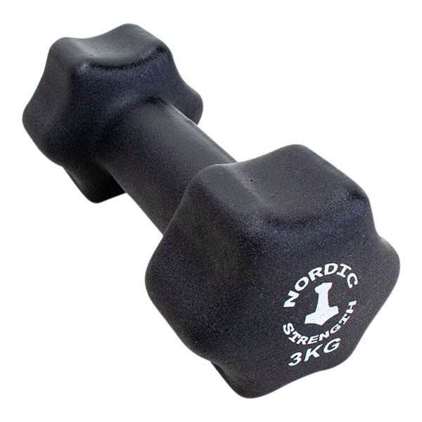 3 kg Håndvægt - Black Edition Aerobic fra Nordic Strength
