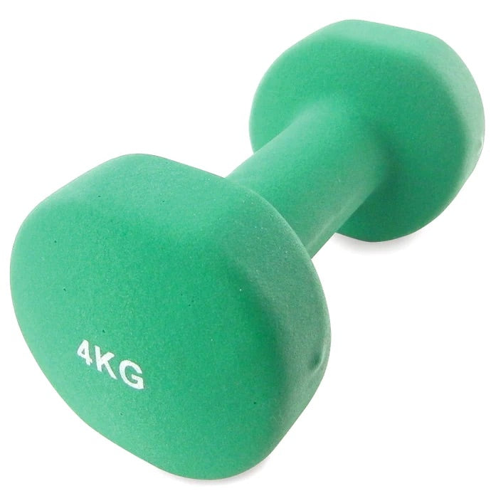 Grøn aerobic håndvægt 4 kg - Forstærk din træning!