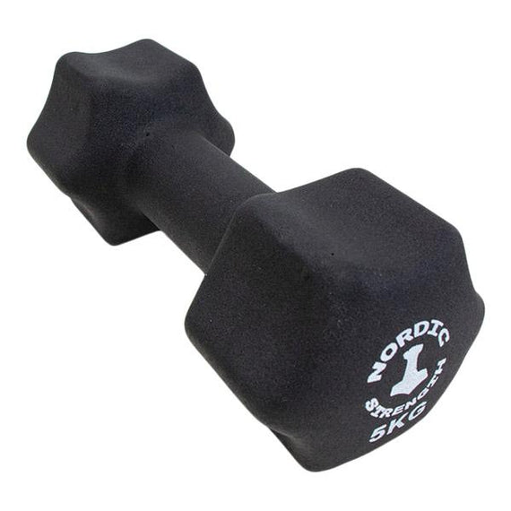 Håndvægt 6 kg - Black Edition Aerobic fra Nordic Strength
