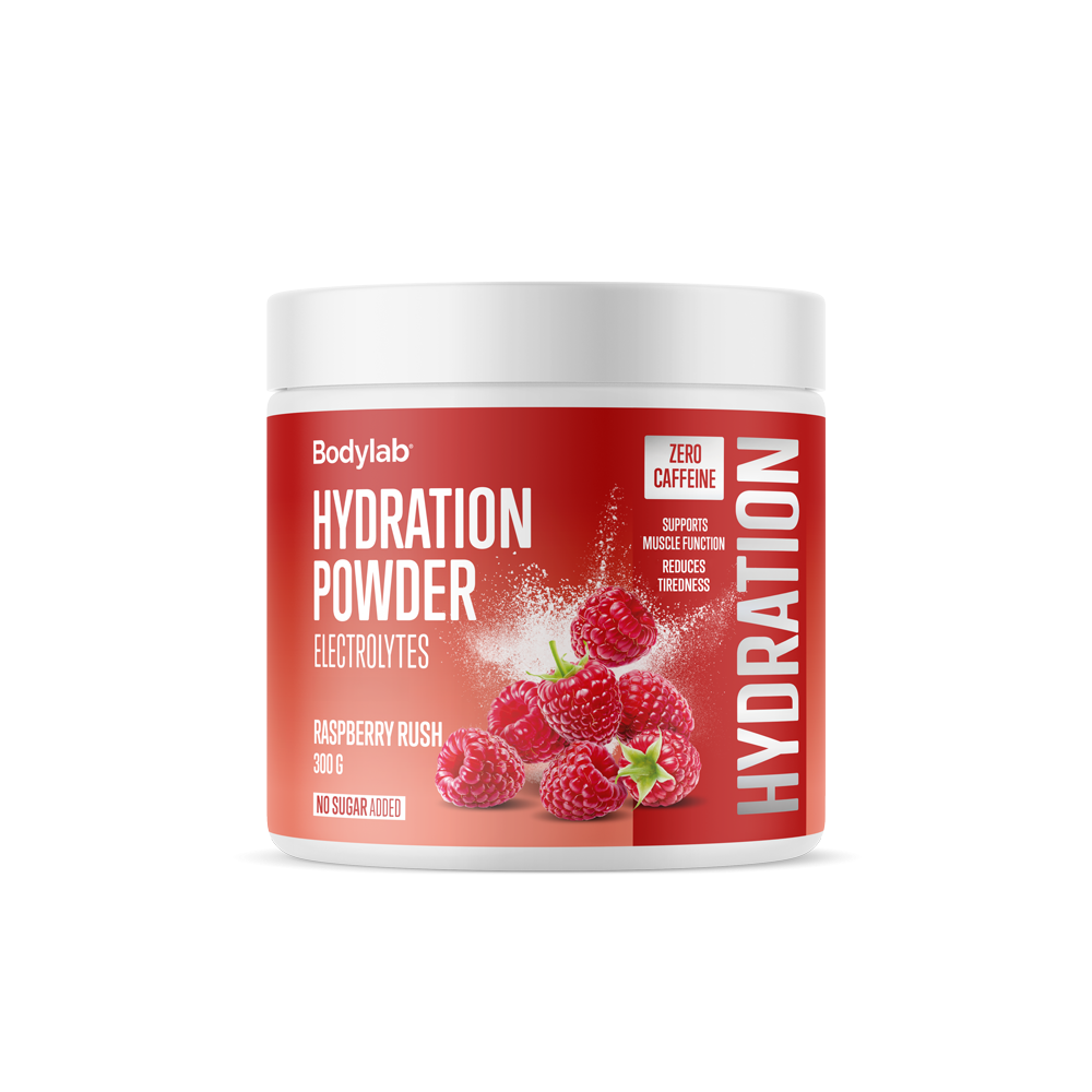Hydration Powder (300 g) - Raspberry Rush (zero caffeine)