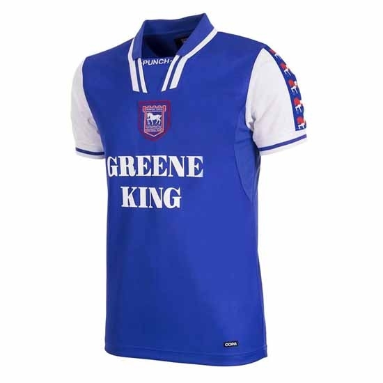 Ipswich Town 1997-99 retro home shirt - (In Stock)-XL