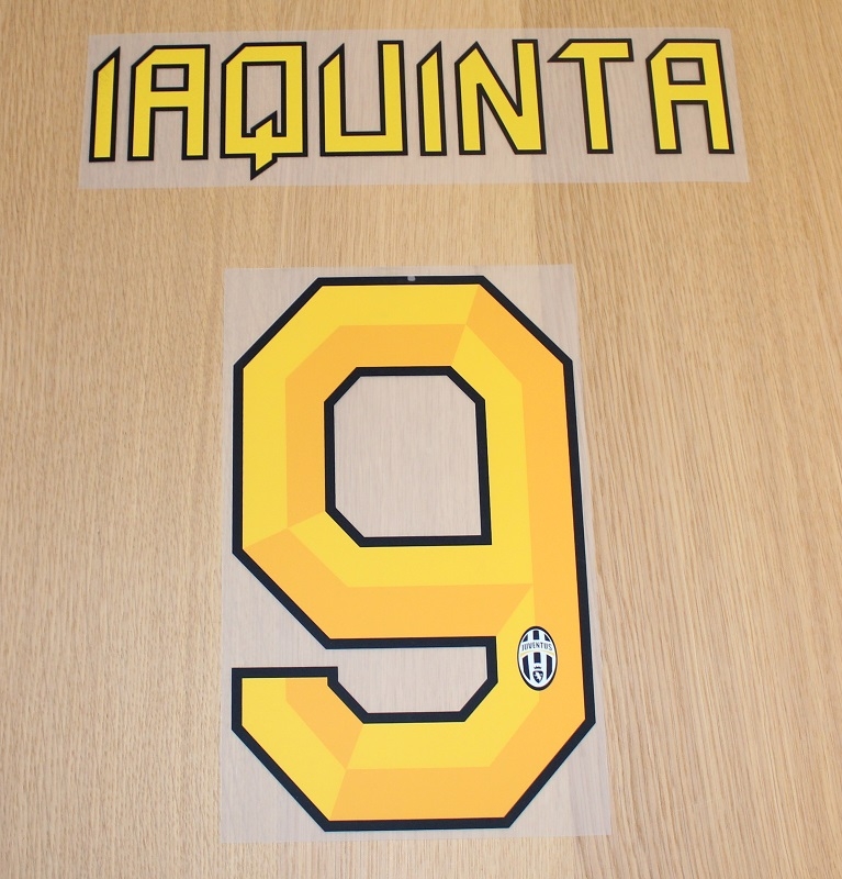 Juventus Hjemme Tryk 2010/11 - Iaquinta 9 til Fans