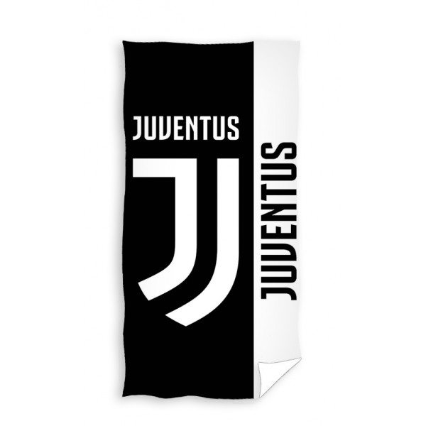 Juventus Håndklæde med Nyt Logo - Fodboldtilbud!