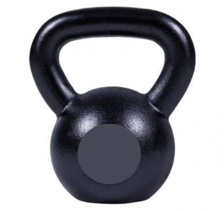Kettlebell 36 kg i støbejern - Få styrke og udholdenhed!