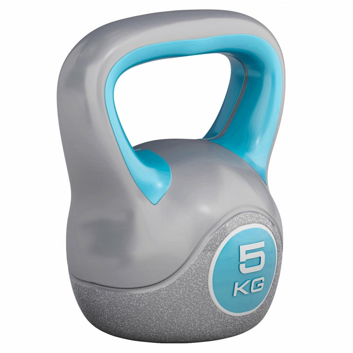 Elegant 5 kg Kettlebell i Plast til Effektiv Træning