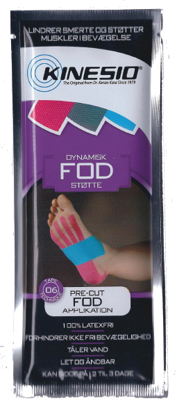 Kinesio Precut Tape til Fod – Effektiv Støtte til Træning