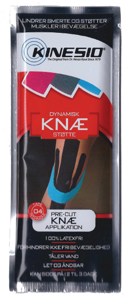 Kinesio Precut Tape til Knæ – Effektiv Støtte og Lindring