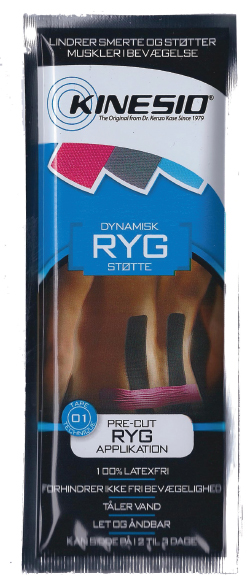 Kinesio Precut Tape til Ryg – Effektiv mod Rygsmerter