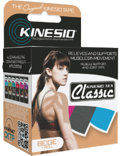 Kinesio Tex Classic Beige Tape (5cm x 4m) – Fantastisk tilbud!