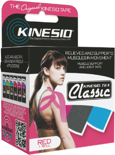 Kinesio Tex Classic Pink Kinesiotape - Træningsudstyr Tilbud