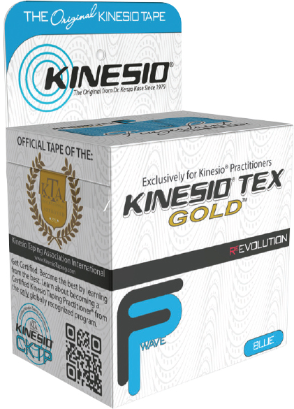 Kinesio Tex Gold FP Blå Tape - Original Kvalitet til Sport og Rehabilitering