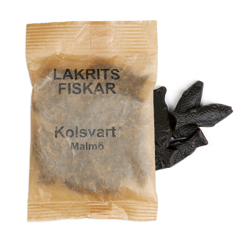 Kolsvart – Uimodståelige søde lakridsfisk til super pris!