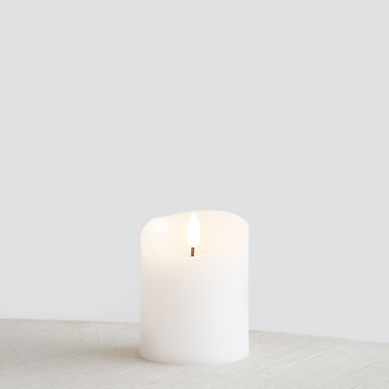 Luce LED Bloklys 7,5 x 10 cm – Hygge Uden Flammer