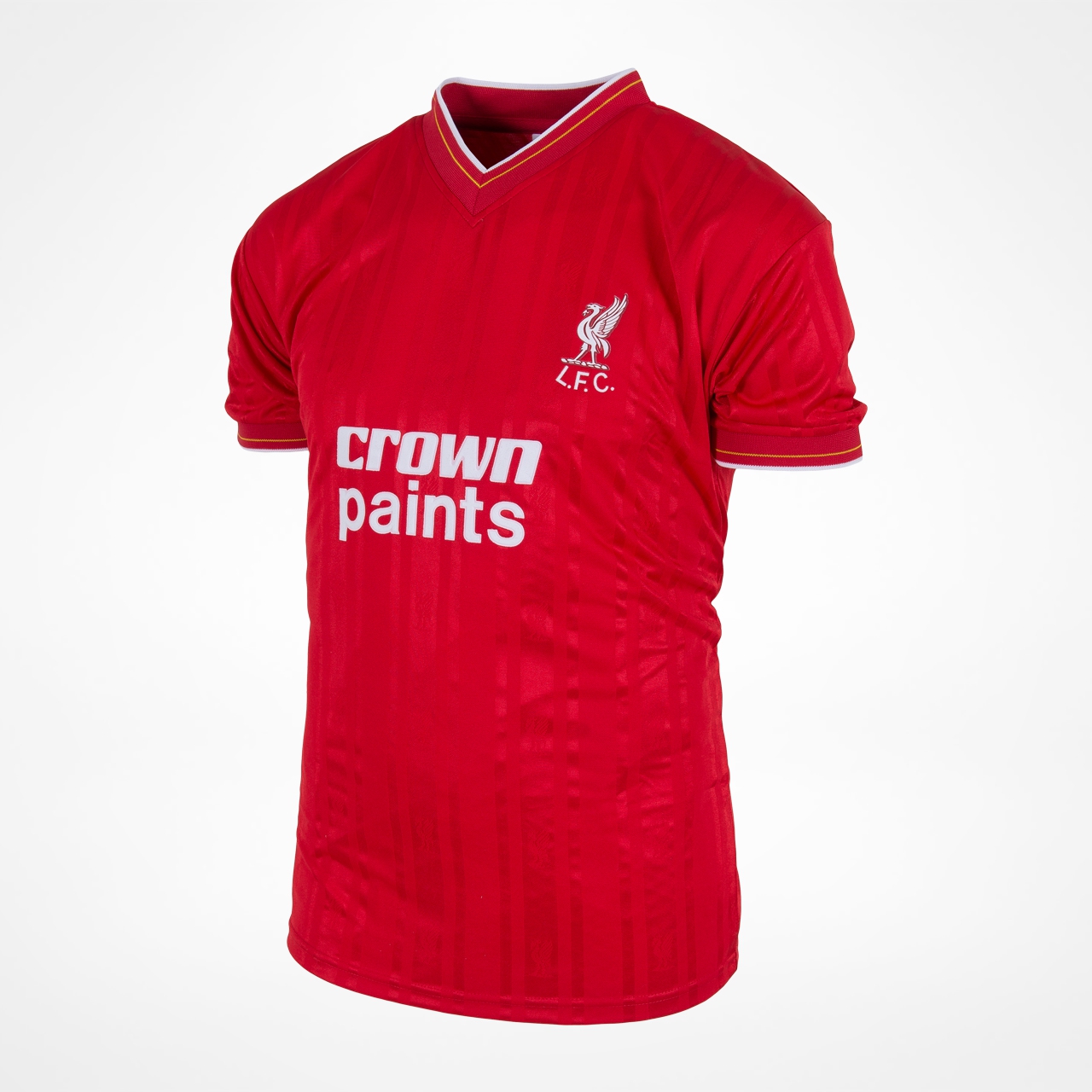 Liverpool 1986 home retro shirt  - Crown Paints-L