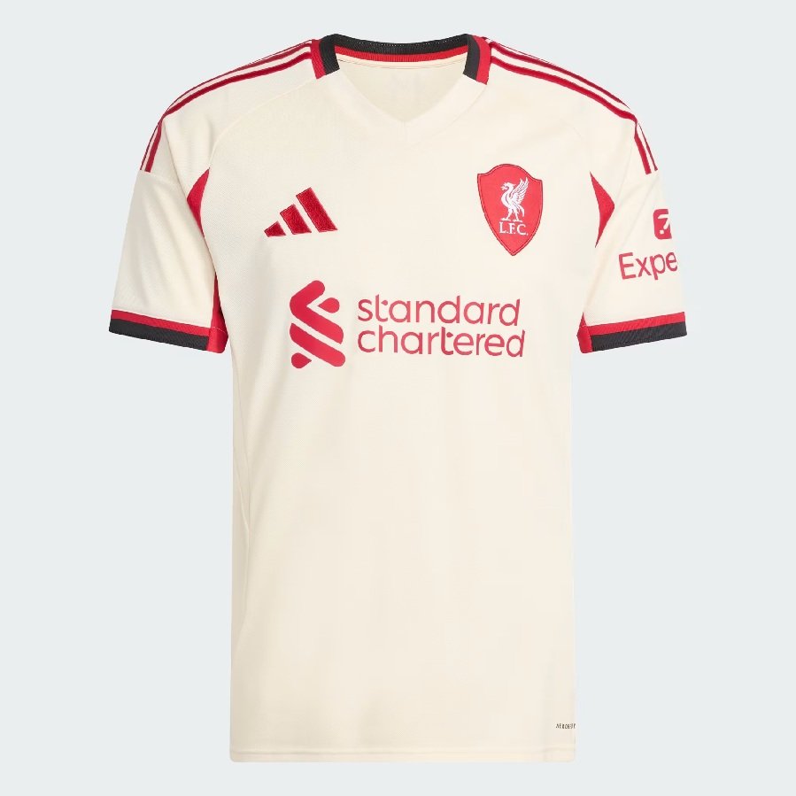Liverpool udebanetrøje 2025/26 - mænds, tilpasning muligt